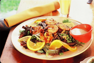 Grilled Shrimp Salad